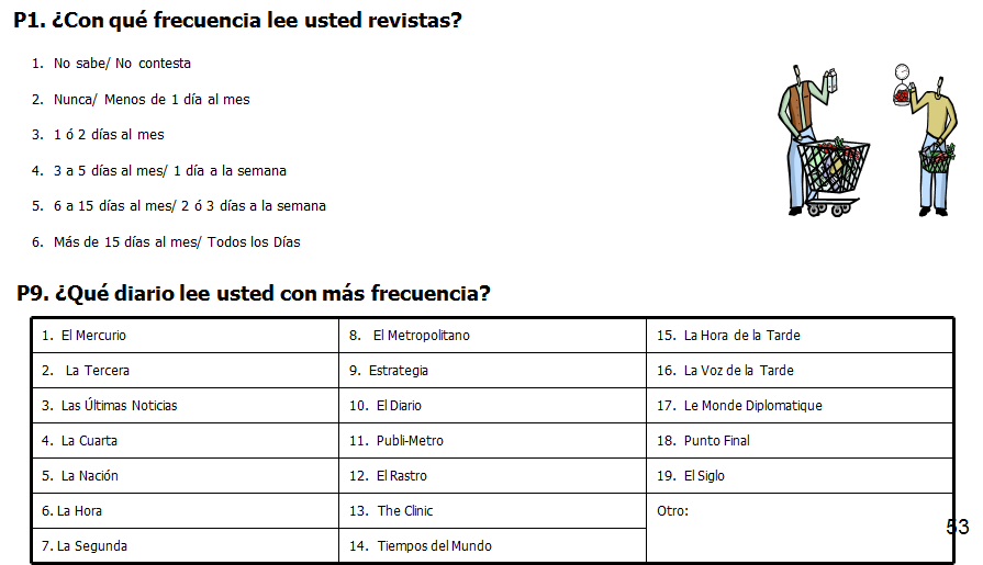 Técnicas no comparativas
