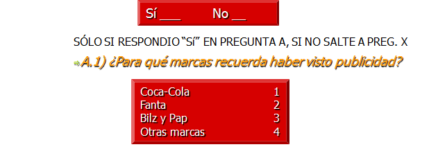 Técnicas no comparativas