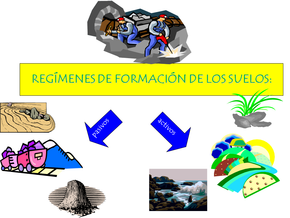 Procesos de formación de suelos: Adiciones, pérdidas, translocación y transformación. 