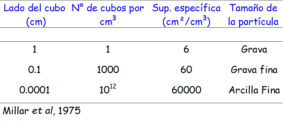 Propiedades físicas: textura, estructura, consistencia.