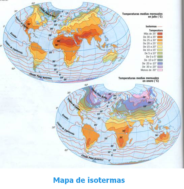 Identifica y explica la clasificación climática de Koppen, clasificación climática de Tornthwaite