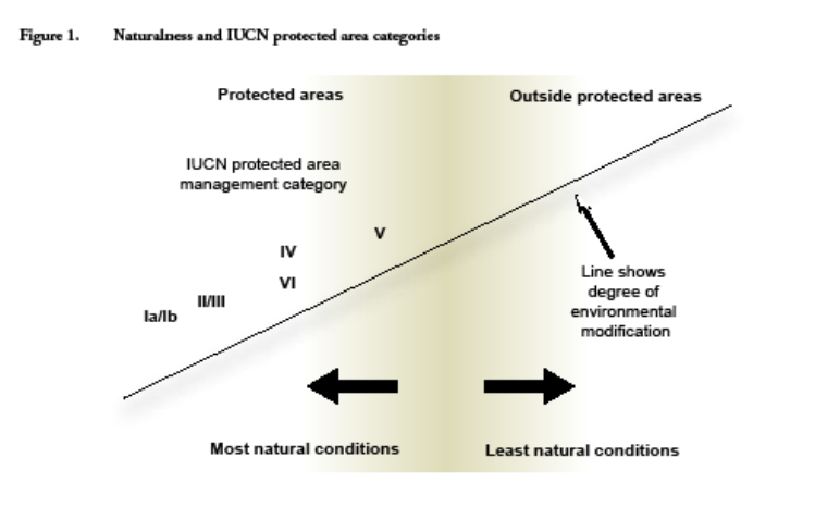 Areas naturales protegidas. Areas de uso indirecto Parques Nacionales, Santuarios nacionales, Santuarios históricos. Areas de uso Directo, Reservas Nacionales, Reservas Paisajísticas, Bosques de protección y Reservas Comunales