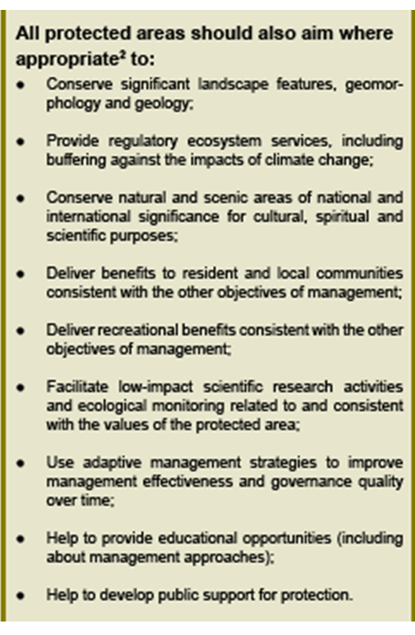 Areas naturales protegidas. Areas de uso indirecto Parques Nacionales, Santuarios nacionales, Santuarios históricos. Areas de uso Directo, Reservas Nacionales, Reservas Paisajísticas, Bosques de protección y Reservas Comunales