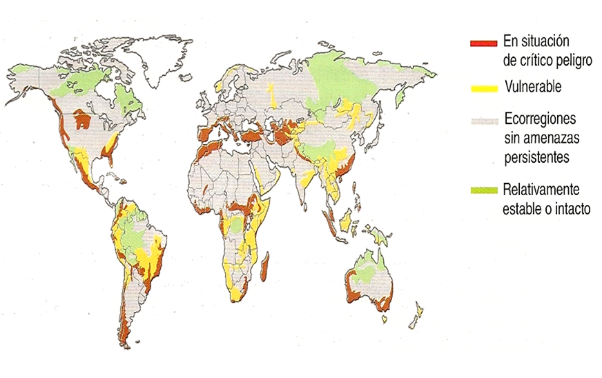 Especies amenazadas y en peligro de extinción