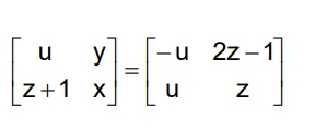 Matrices: definición.