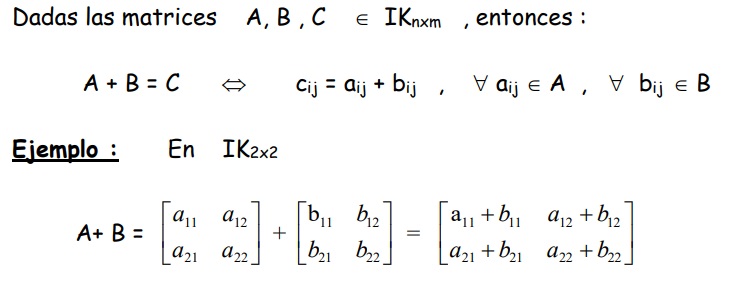 Matrices: definición.