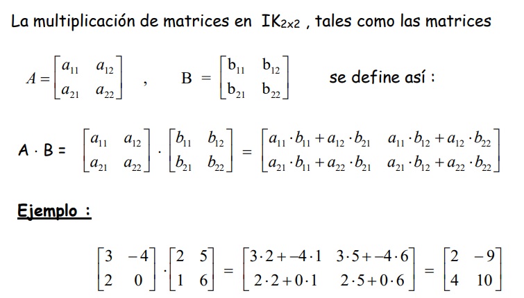 Matrices: definición.