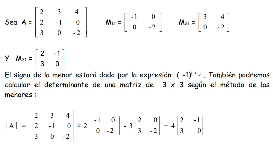 Matrices: definición.