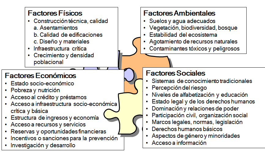 Los desastres naturales y el medio ambiente. 
