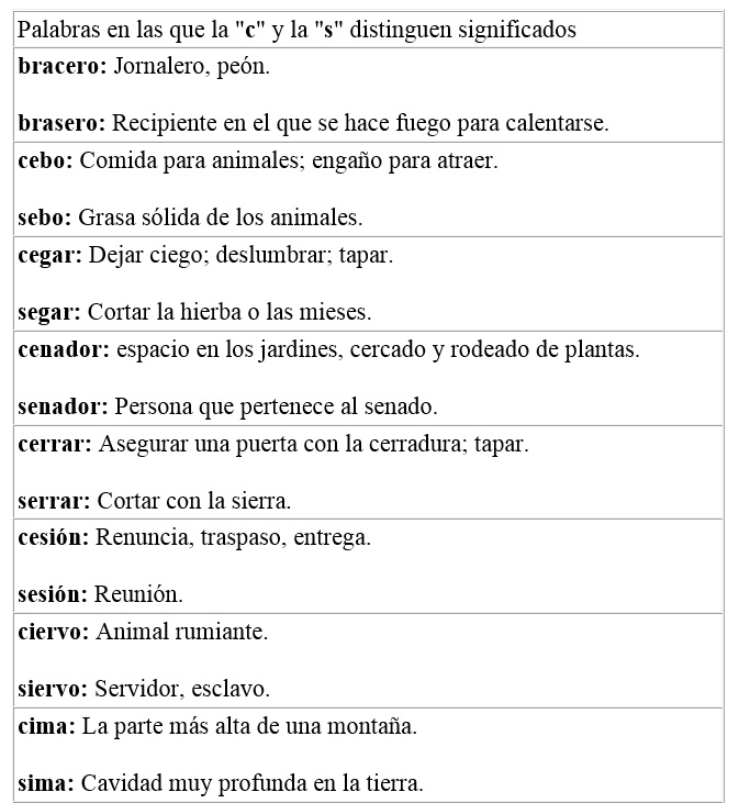 LA ORTOGRAFÍA