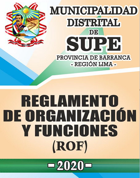 Reglamento de Organización y Funciones (ROF).