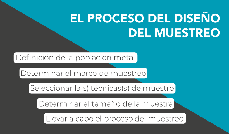 Proceso del diseño de la muestra