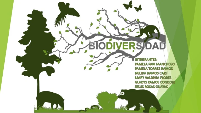 La biodiversidad de especies de flora y fauna, de las cuatro regiones biogeográficas de nuestro país. Visión general de las especies nativas (silvestres y domesticadas), exóticas y endémicas.