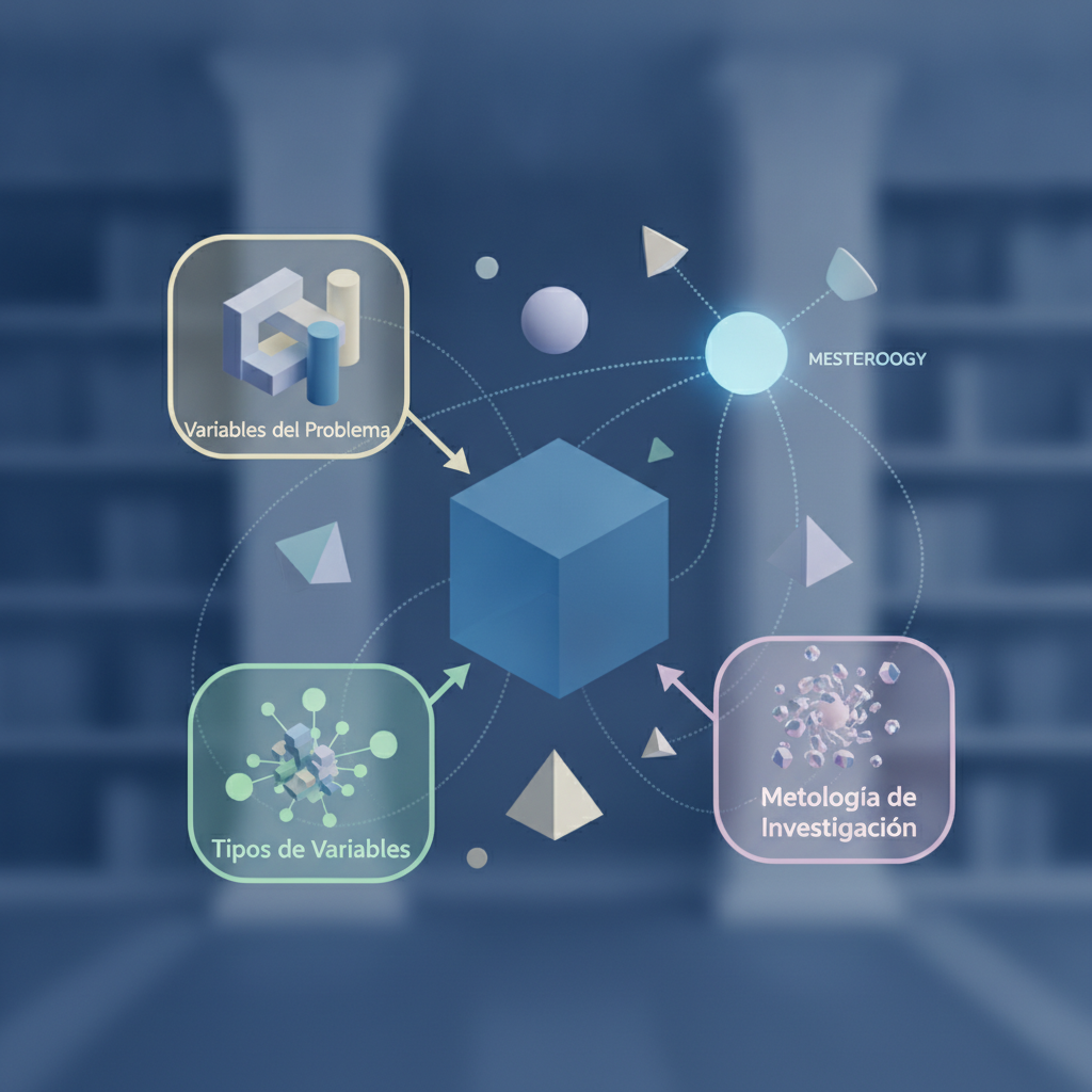 Identifica las variables del problema. Tipos de variables 