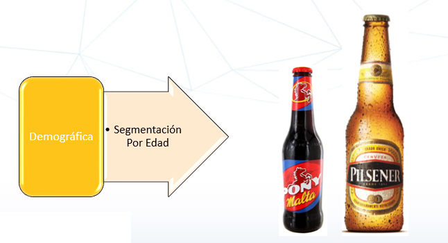 La segmentación de Mercado de consumo.	